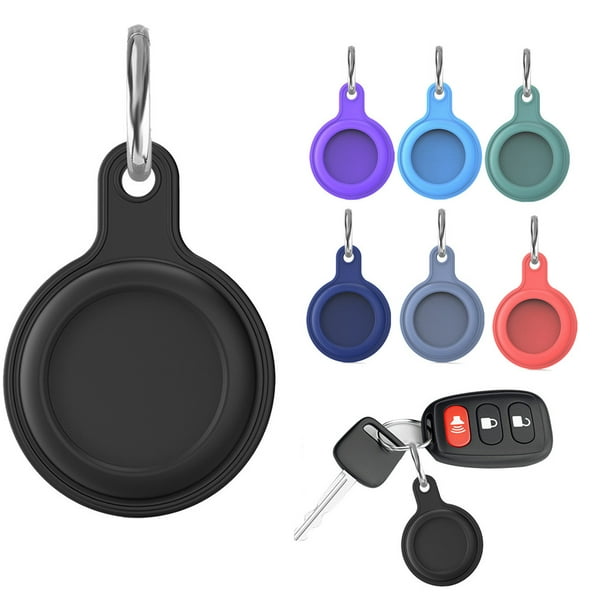 Dark Blue Silicone Protective Case for Airtags Dark Blue Silicone Protective Case for Airtags